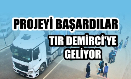 DÜNYA DEVİNİN TIR'I DEMİRCİ'YE GELİYOR