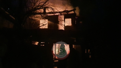 ESKİHİSAR MAHALLESİNDE EV YANGINI