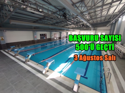 DEMİRCİ YARI OLİMPİK YÜZME HAVUZU AÇILIYOR