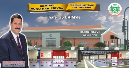BAŞKAN SELÇUK'TAN DEMİRCİ'YE ve GENÇLERE MÜJDE
