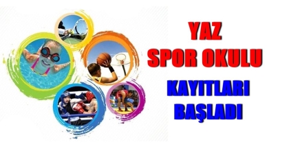 YAZ SPOR OKULU BAŞLIYOR