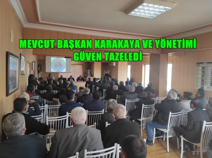 ZİRAAT ODASINDA OLAĞAN GENEL KURUL GERÇEKLEŞTİ