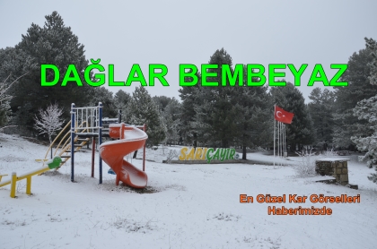 YÜKSEKLERDE KAR, DEMİRCİ'DE SOĞUK