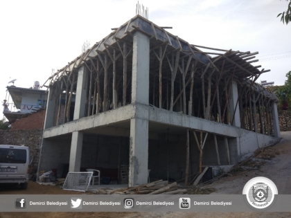 KIŞLAK'TA 2'İNCİ KAT TAMAM, 3'ÜNCÜ KAT BAŞLADI