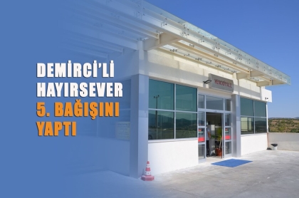HAYIRSEVER ÇAMLI'DAN HASTANEMİZE BİR DESTEK DAHA