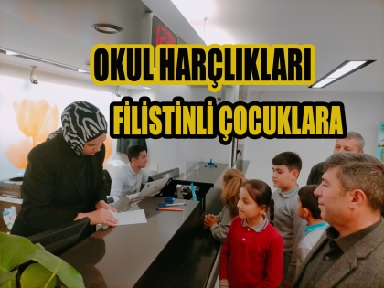 DEMİRCİLİ ÖĞRENCİLERDEN FİLİSTİN'E DESTEK 