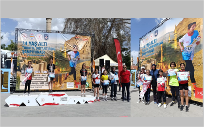  TÜRKİYE ŞAMPİYONASINDA İLK 6'DA 5 SPORCUMUZLA ZİRVEDEYİZ