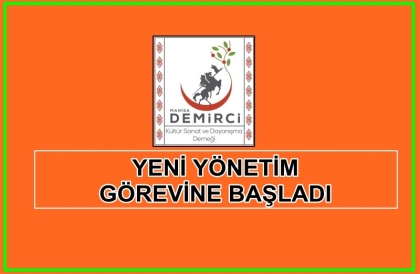  ANKARA DEMİRCİLİLER DERNEĞİ YENİ BAŞKANI SEÇİLDİ