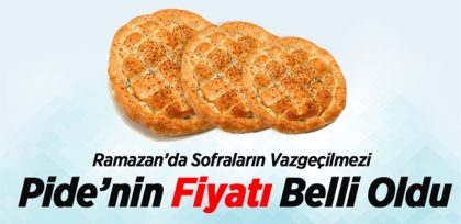 DEMİRCİ'DE RAMAZAN PİDE FİYATLARI AÇIKLANDI