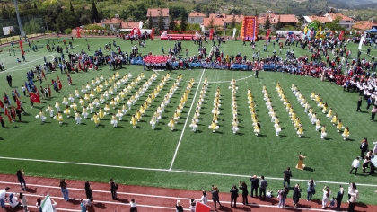 DEMİRCİ'DE 23 NİSAN ULUSAL EGEMENLİK VE ÇOCUK BAYRAMI COŞKUYLA KUTLANDI