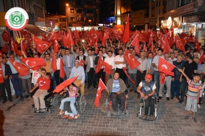 MİLLİ BİRLİK YÜRÜYÜŞÜ BU AKŞAM