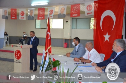 MHP DEMİRCİ İLÇE TEŞKİLATI OLAĞAN KONGRE GERÇEKLEŞTİ