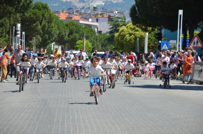 100. YIL BİSİKLET YARIŞLARI GERÇEKLEŞTİ