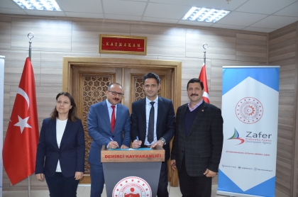 2 PROJENİN İMZALARI ATILDI