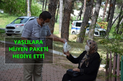 BAŞKAN SELÇUK, YAŞLILARI YALNIZ BIRAKMADI