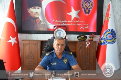 İLÇE EMNİYET MÜDÜRÜ KESGİN GÖREVİNE BAŞLADI