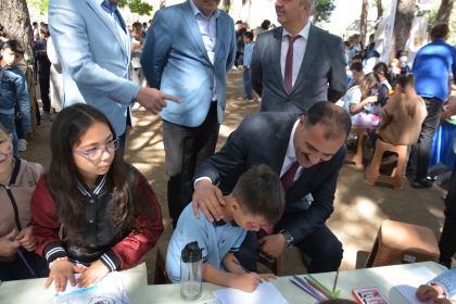 HALK EĞİTİMİ MERKEZİ MÜDÜRLÜĞÜNDEN MİNİK ELLER, BÜYÜK HAYALLER ETKİNLİĞİ