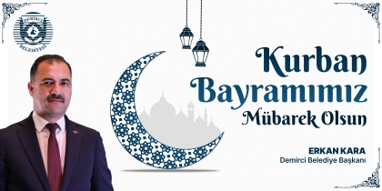 BAŞKANIMIZ ERKAN KARA, KURBAN BAYRAMIMIZ MÜBAREK OLSUN.