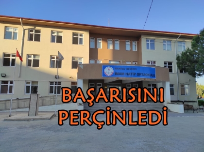 LGS'DE BU YILDA İLÇE BİRİNCİSİ İMAM HATİP ORTAOKULUNDAN