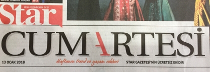 DEMİRCİ'NİN KIRMIZI ALTINI, STAR GAZETESİNDE