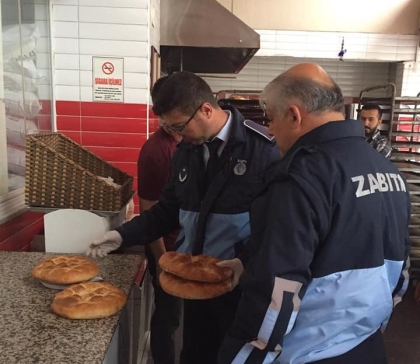 ZABITA EKİPLERİ, FIRINLARI DENETLEDİ