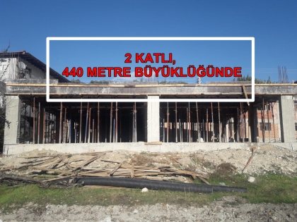 1. KAT TAMAMLANDI, İNŞAAT HIZLA SÜRÜYOR