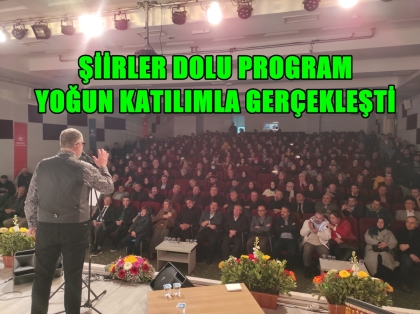 YAZAR İBRAHİM SADRİ, DEMİRCİ'YE EŞSİZ AKŞAM YAŞATTI