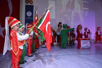 DEMİRCİ AKINCILARI 4-6 YAŞ KUR'AN KURSU YIL SONU PROGRAMI YAPILDI