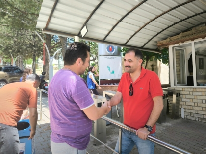 BAŞKAN KARA, ÜNİVERSİTE SINAVINA GİREN ÖĞRENCİLERE BAŞARILAR DİLEDİ