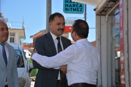  BAŞKANIMIZ ERKAN KARA'DAN SAADET PARTİSİ İLÇE BAŞKANLIĞINA ZİYARET