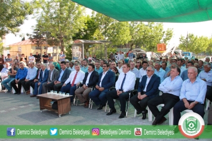 TÖRENE YOĞUN KATILIM, YATIRIMLAR DEVAM EDİYOR