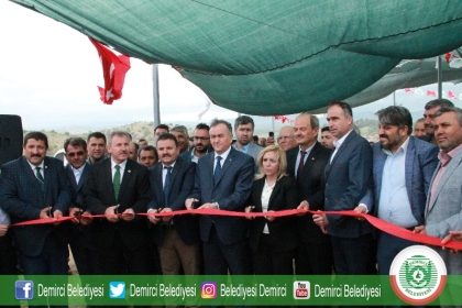 AYVAALAN SULAMA BARAJI AÇILIŞ TÖRENİ GERÇEKLEŞTİ