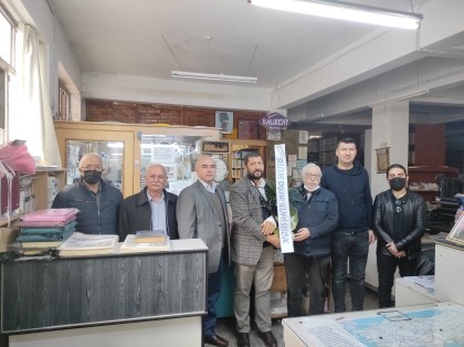 İLÇEMİZİN TARİHİ HAFIZASI HALIKENT GAZETEMİZE ZİYARET