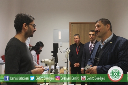 BAŞKAN SELÇUK'TAN DEVLET HASTANESİNE ZİYARET