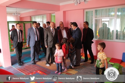DEMİRCİ'DE 4-6 YAŞ KURAN KURSU AÇILDI