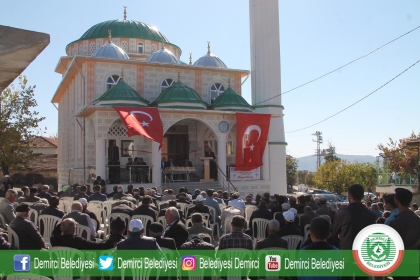 KÜÇÜKKIRAN CAMİ İBADETE AÇILDI