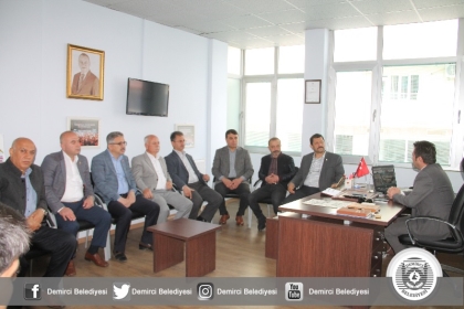 BAŞKAN SELÇUK'TAN, MASKİ MÜDÜRÜ ASLAN'A ZİYARET