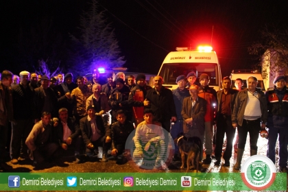 DAĞDA KAYBOLAN AVCI, 8 SAATLİK ARAMA İLE BULUNDU