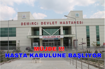 YENİ UZMAN HEKİM, HASTA KABULÜNE BAŞLIYOR