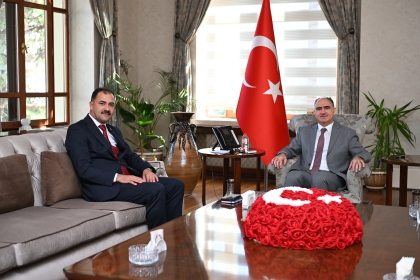 BAŞKANIMIZ ERKAN KARA’DAN, VALİMİZ VAHDETTİN ÖZKAN’A ZİYARET