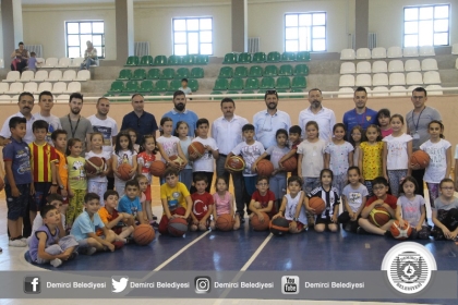 YAZ SPOR OKULU BAŞLADI