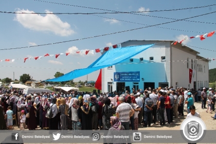 BARDAKÇI ÇOK AMAÇLI SALON HİZMETE AÇILDI