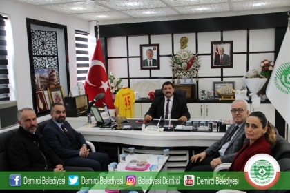 BAŞBAKAN DANIŞMANI ÖZÇERİ'DEN DEMİRCİ'YE ZİYARET