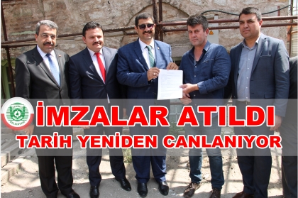 TARİH YENİDEN CANLANIYOR, HACI HASAN'DA ÇALIŞMALAR BAŞLIYOR