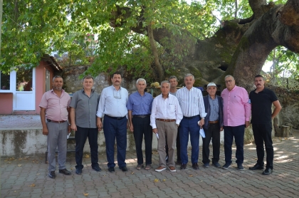  USTA KALEM GAZETECİ YAVUZ DONAT, DEMİRCİ'YE HAYRAN KALDI