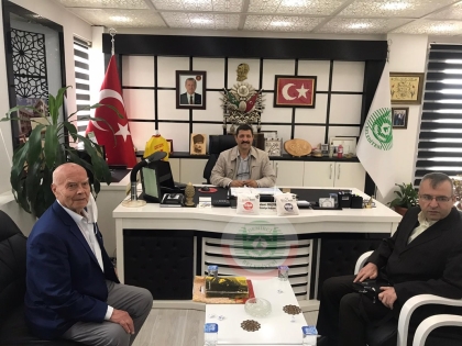 TARHANA BABA'DAN, BAŞKAN SELÇUK'A ZİYARET