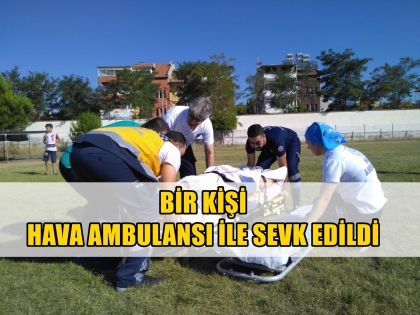 DEMİRCİ'DE TRAFİK KAZASI, 1 KİŞİ AĞIR 5 YARALI