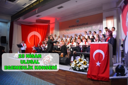 DEMİRCİ BELEDİYESİ TÜRK SANAT MÜZİĞİ KOROSUNDAN MUHTEŞEM KONSER
