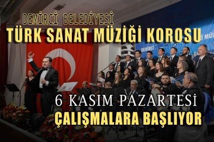 TÜRK SANAT MÜZİĞİ KOROSU ÇALIŞMALARINA BAŞLIYOR