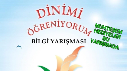 ORTAOKULLAR ARASI DİNİMİ ÖĞRENİYORUM BİLGİ YARIŞMASI